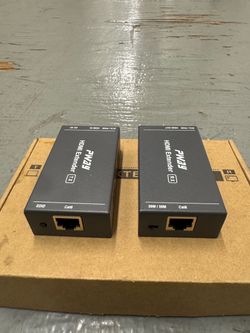 PWAY HDMI Extender TX/RX Kit – HDMI Over Cat6 – 165ft / 50m