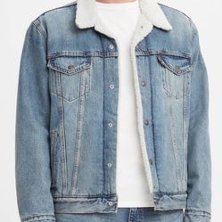 Levi's Sherpa Trucker Jacket L  XL