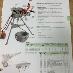 Model 300 Power Drive Complete for Portable Threading