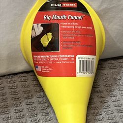 New FLOTOOL BIG MOUTH FUNNEL 