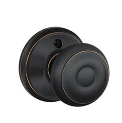 Georgian Aged Bronze Dummy Door Knob