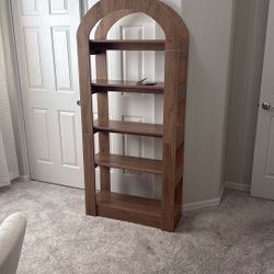 Curved Arch Bookshelf