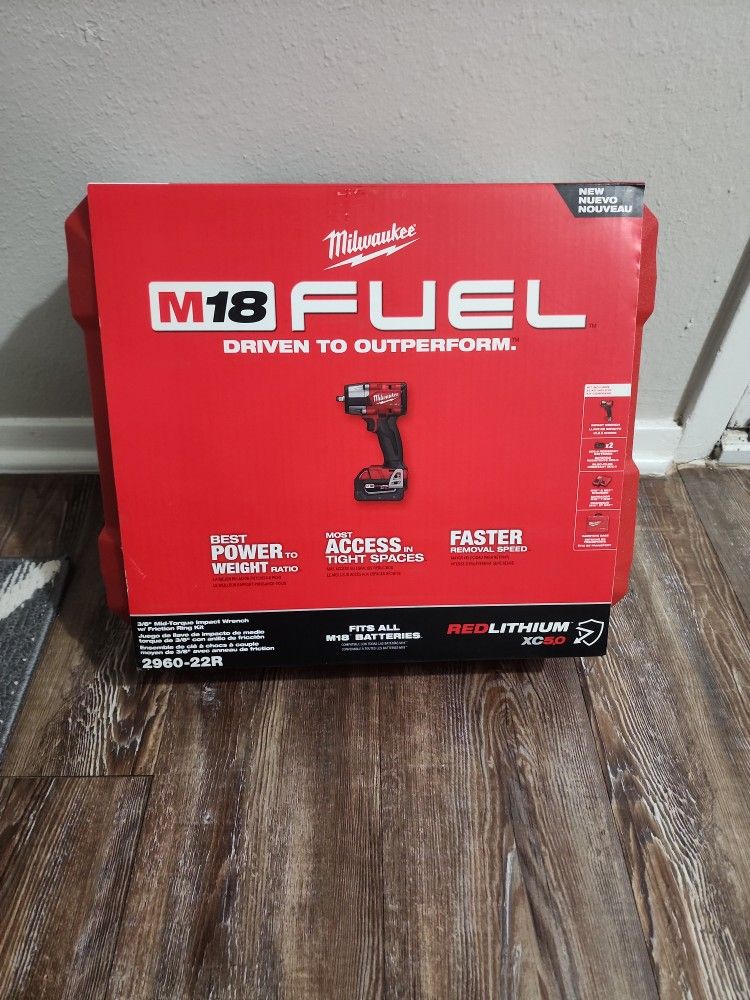M18 Fuel 3/8 Impact Wrench Brand New