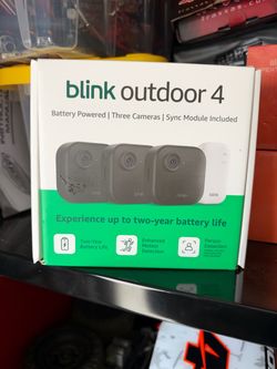 Blink Outdoor 4 Three-Camera Security System
