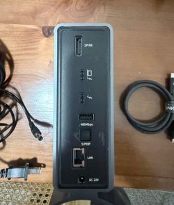 ORICO 15in1 Thunderbolt 3 40Gbps Dock USB C to HDMI 4K@60Hz Fr Laptop Mac