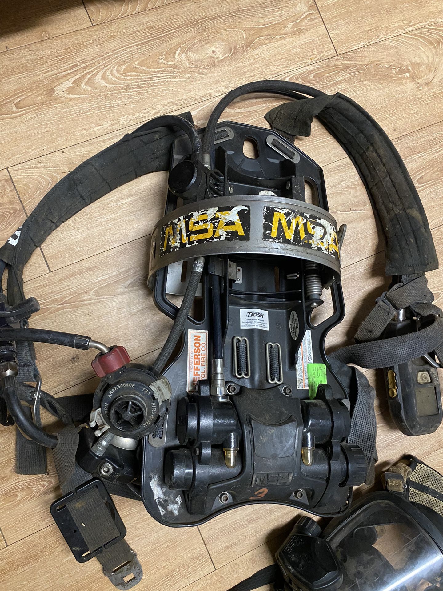 Gas Mask And Carrier And An Old Vintage Bullwinkle Game