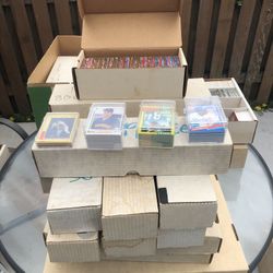 Sports Card Lot Hockey Basketball Baseball Football 
