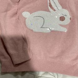 Bunny Sweater (Sequence) 4t