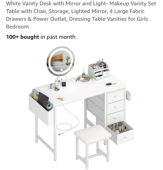New Makeup Vanity