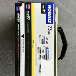 KOBALT HOUSEHOLD TOOL BOX SET (BRAND NEW)
