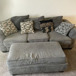 Couch With Leg Rest