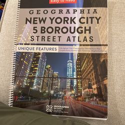 New York City Five Borough Street Atlas 