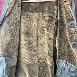 Men’s Shearling Coat. Luxury. Original. XL. Brand Robert Talbott. $170