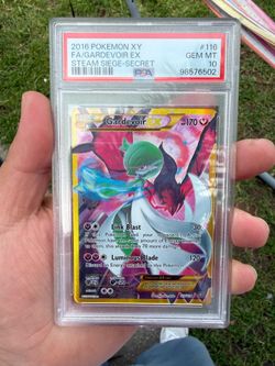POKEMON XY STEAM SIEGE SECRET #116 FULL ART/GARDEVOIR EX PSA 10