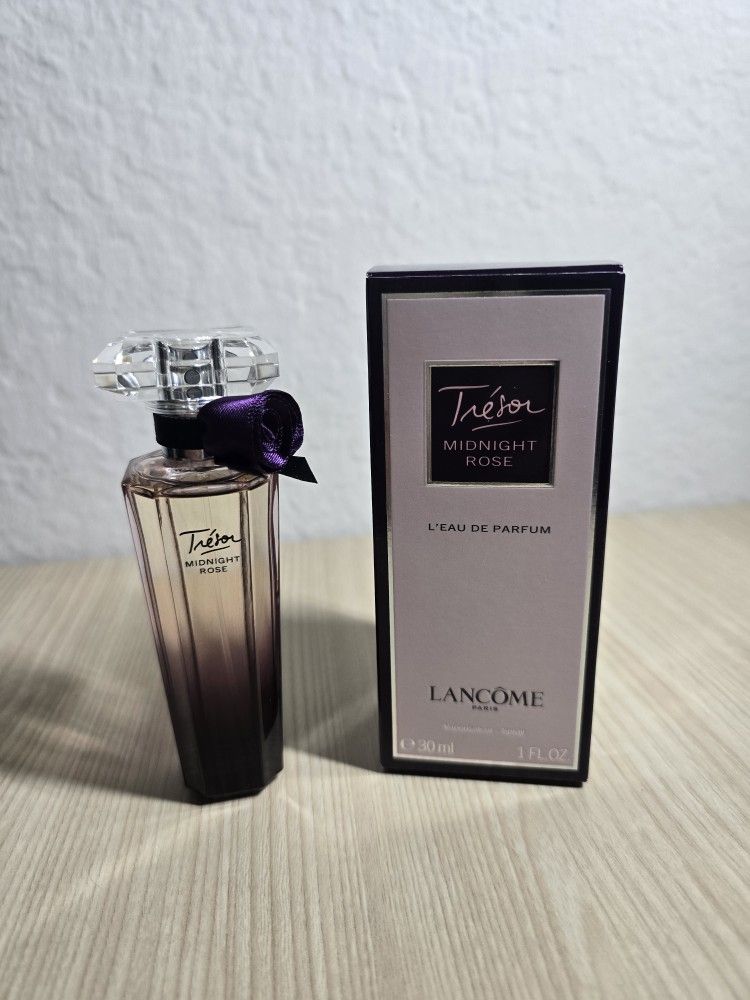 Genuine Lancome Perfume Tresor Midnight Rose(duty free item, bought on plane)