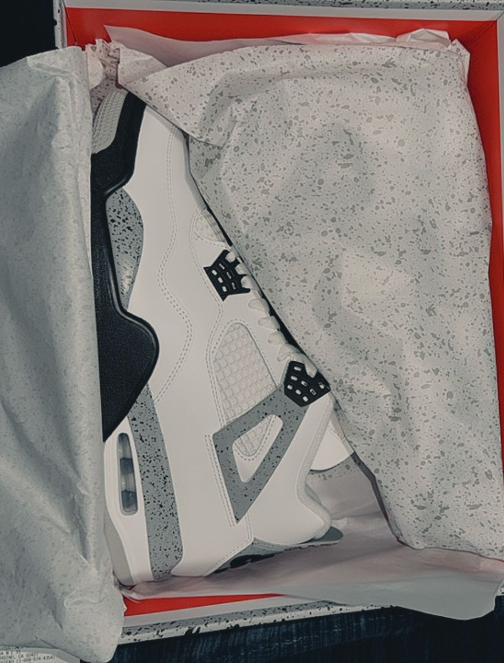Jordan 4 Retro White Cement Size 10.5 Men