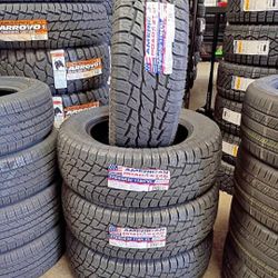 275/60R20 Set Of 4 American A/T New Tires 