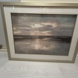 Frame Coastal Picture marked-down