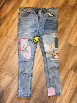 Kapital Gypsy Patch Remake Okabilly 14oz 5 Pocket Denim 'Indigo'