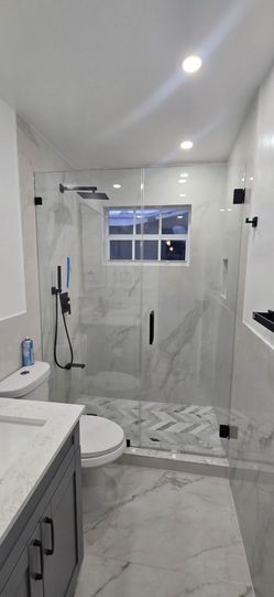 Frameless Shower Door Enclosure