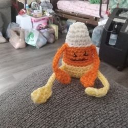 Candy Corn Crocheted  Local Pickup Only 