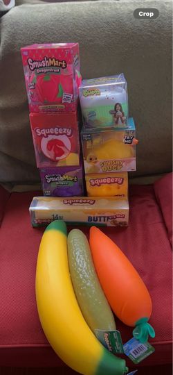 Squeeezy / smush  mart squishy toys