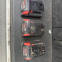 Milwaukee batteries