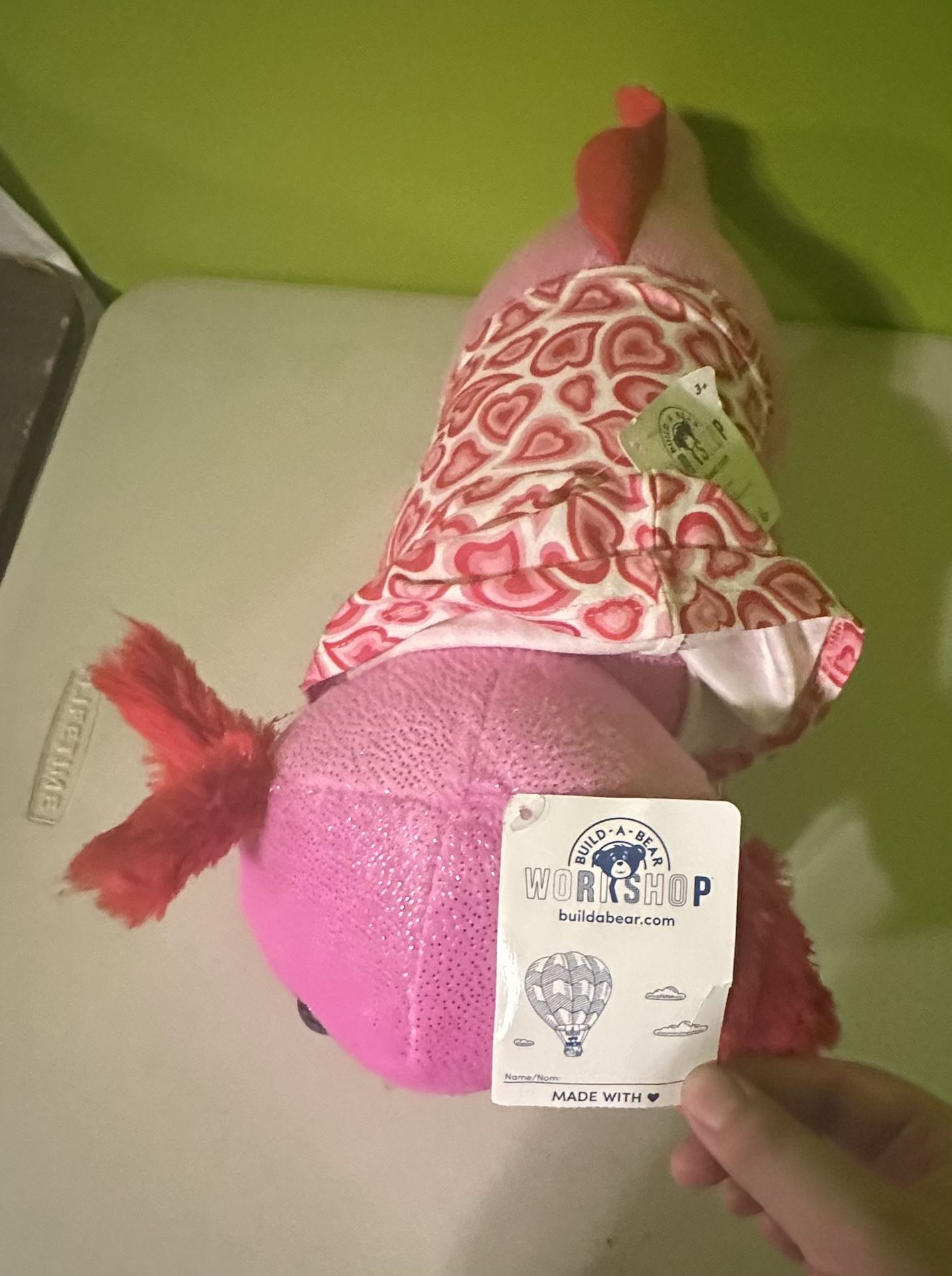 Stuffed Animal Pink Build A Bear 