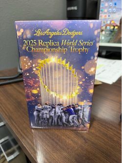 Dodgers 2025 Replica Championship Trophy