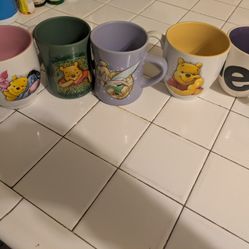 Vintage Disney Coffee Mugs