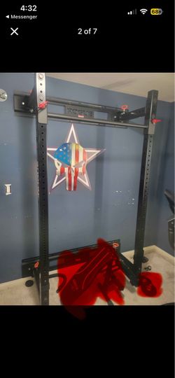 Rogue Wall-Mounted Squat Rack for weights (rack only)