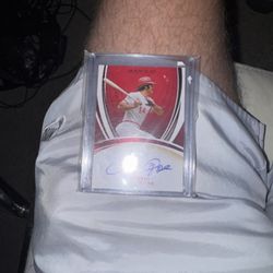 2020 Panini Immaculate PR Pete Rose Red #05/15 Autograph  Auto - Cincy Reds