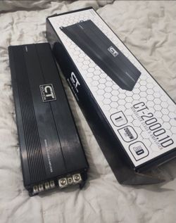 CT Sounds CT-2000.1D Monoblock Class D Amplifier