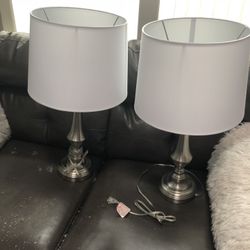 2 table Lamps