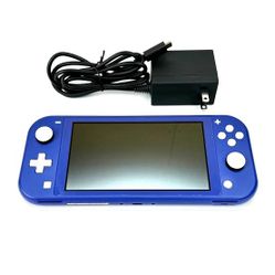 Blue Nintendo Switch Lite (no charger)
