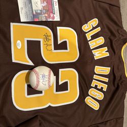 Fernando Tatis Autographed Jersey And Baseball, Padres, Chargers for Sale  in Lincoln Acres, CA - OfferUp
