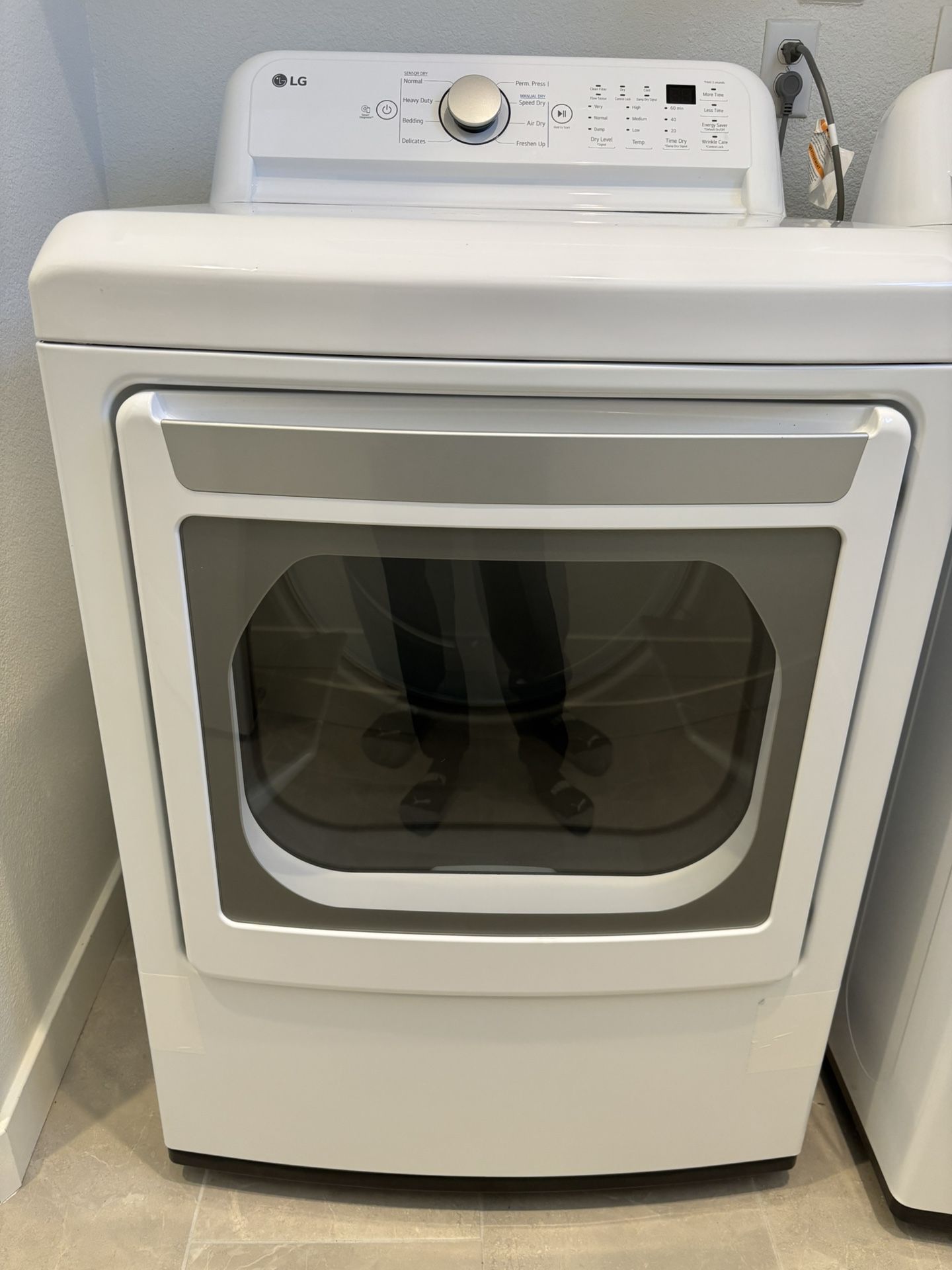 LG Dryer with Ultra Large Capacity 7.3 cubic feet