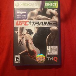 XBOX 360 UFC Trainer 