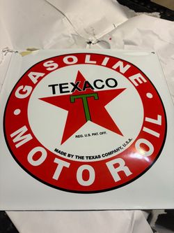 Gasoline Motor oil made of porcelain/Northern pacific metal regular size/66 Phillips Metal regular size / Hunter
