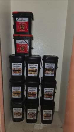 EMERGENCY FOOD STORAGE LOT – READY HOUR & READYWISE – HUGE SAVINGS!