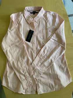 Women's Tommy Hilfiger button down shirt, classic fit, Size: L