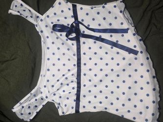 Polka dot top