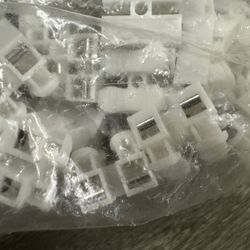 Self Locking Terminal Blocks 100 Pack 5A 220V Press Type Cable Connectors