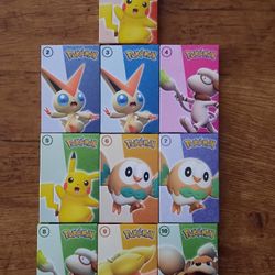 Set Of McDonald's Pokémon Card Packs