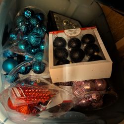Various Christmas Ornaments 