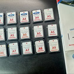 Lot of 23 Ford Telenav Sync SD navigation map cards