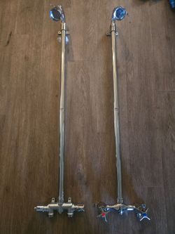 Surface mount shower valve