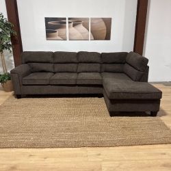 Brand New Brown Sectional (Delivery Available)