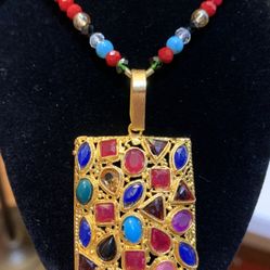 Egyptian Pendant Necklace 