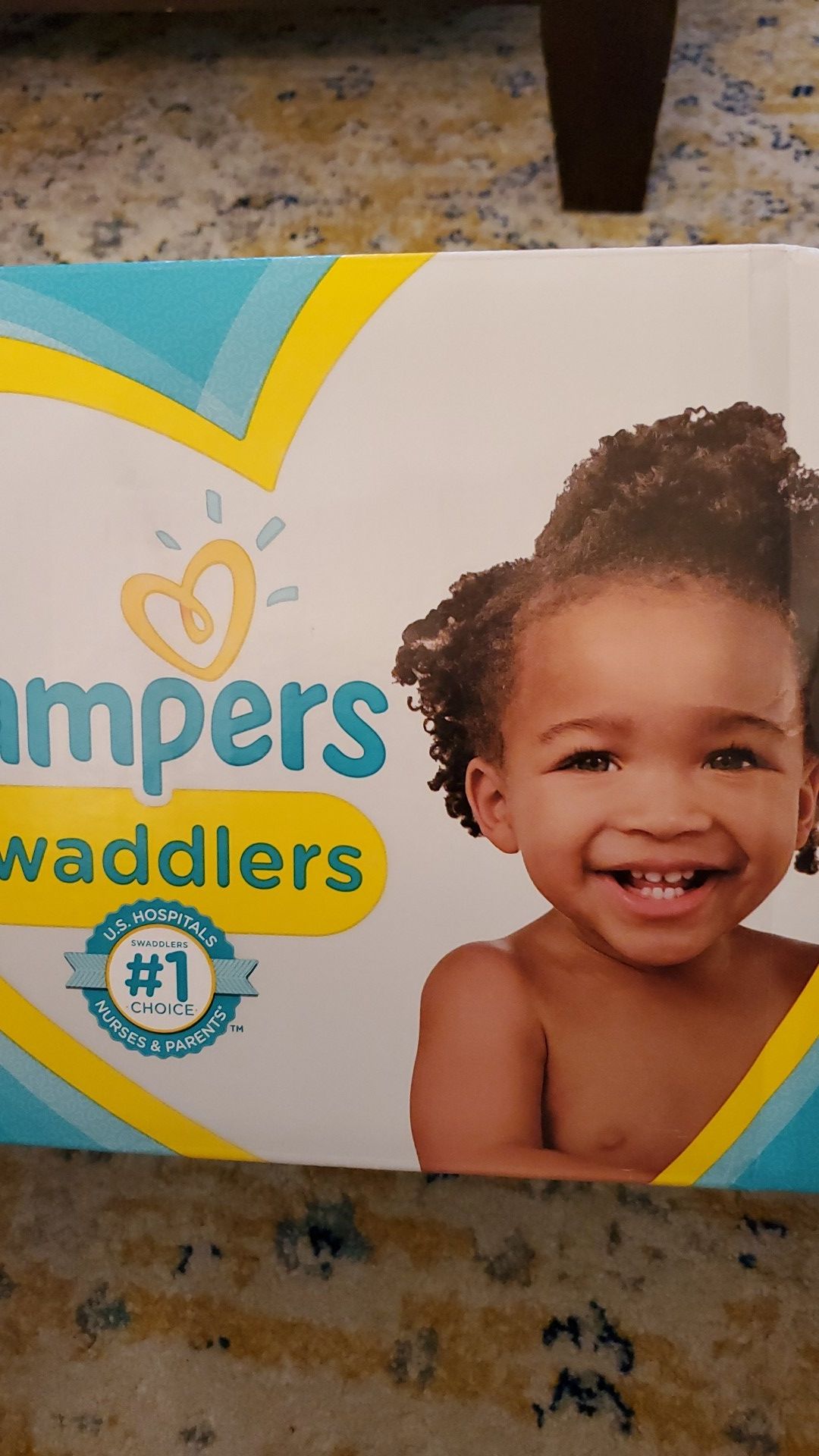 Pampers swaddlers, size 6, 54 diapers